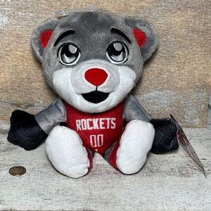 NBA Houston Rockets Clutch Mascot Kuricha Plush 8" Bleacher Creatures New